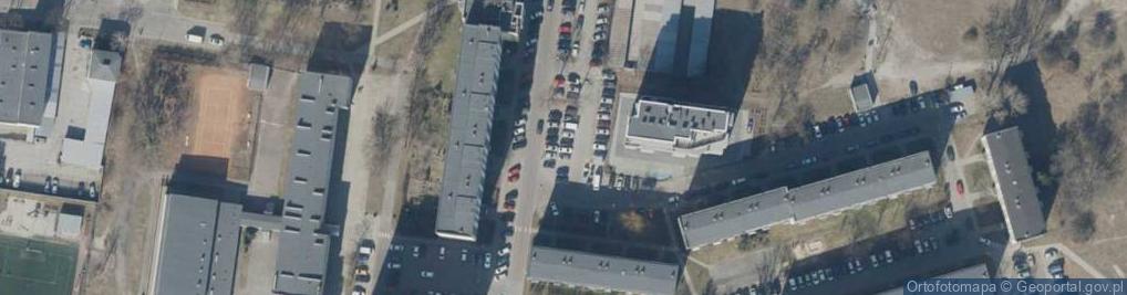 Zdjęcie satelitarne Rajdowa ul.