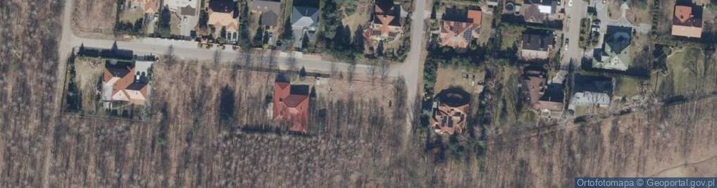 Zdjęcie satelitarne Radarowa ul.