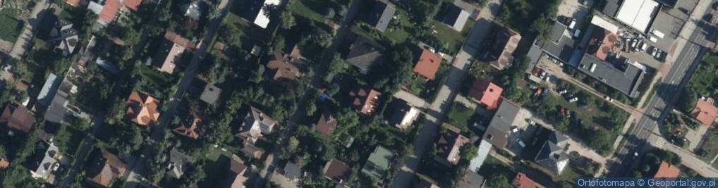 Zdjęcie satelitarne Rajska ul.