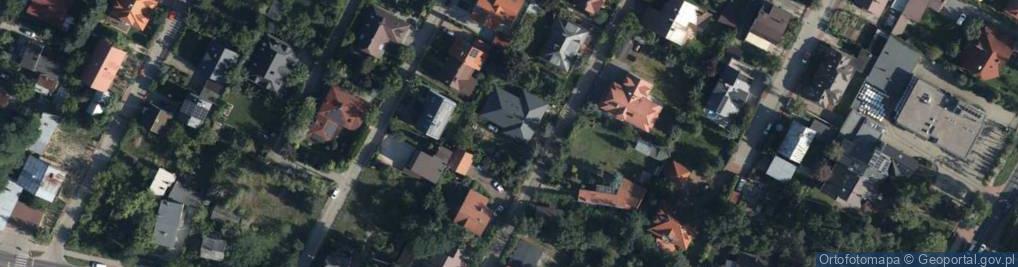 Zdjęcie satelitarne Rajska ul.