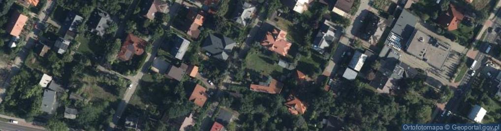 Zdjęcie satelitarne Rajska ul.