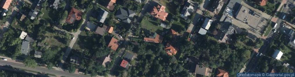 Zdjęcie satelitarne Rajska ul.