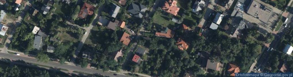 Zdjęcie satelitarne Rajska ul.