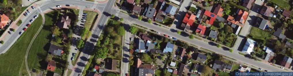 Zdjęcie satelitarne Radziecka ul.