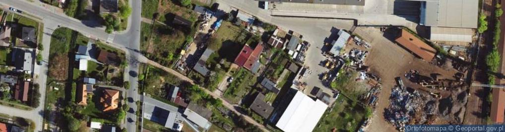 Zdjęcie satelitarne Radziecka ul.