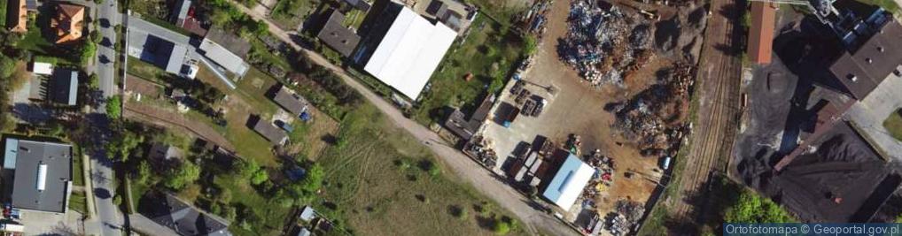 Zdjęcie satelitarne Radziecka ul.