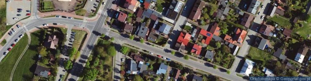 Zdjęcie satelitarne Radziecka ul.