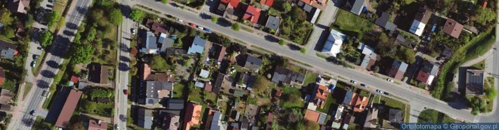 Zdjęcie satelitarne Radziecka ul.