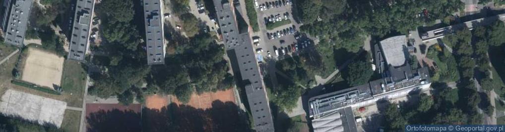 Zdjęcie satelitarne Radziszewskiego Idziego ul.