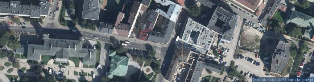 Zdjęcie satelitarne Radziwiłłowska ul.