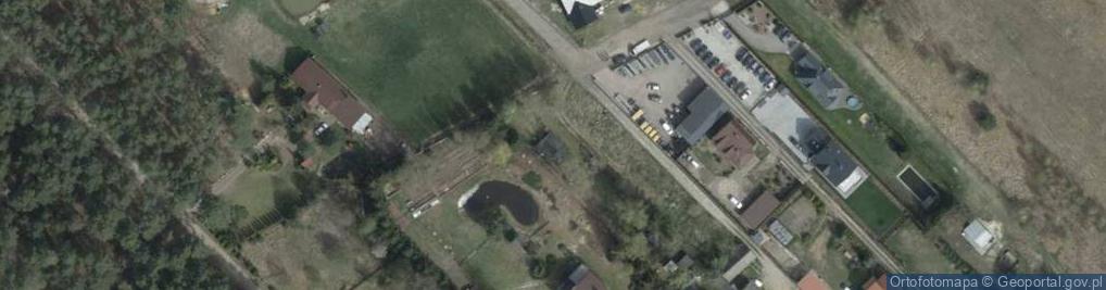 Zdjęcie satelitarne Rajska ul.