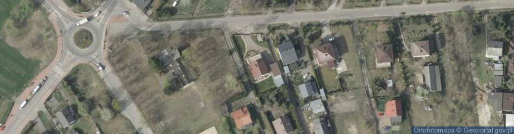 Zdjęcie satelitarne Racławicka ul.