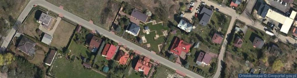Zdjęcie satelitarne Radna ul.