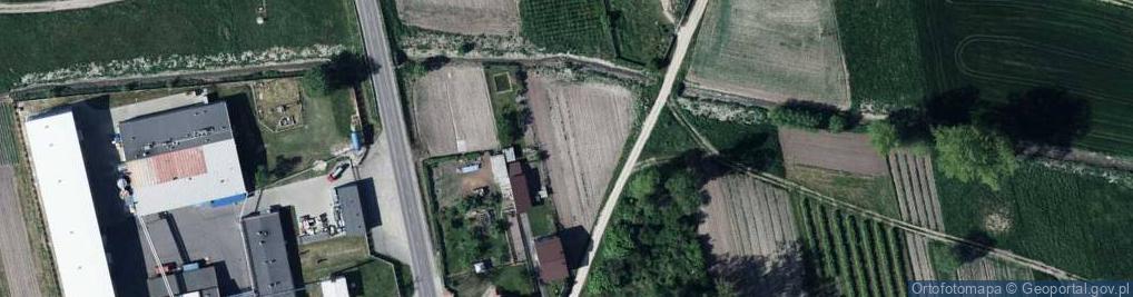 Zdjęcie satelitarne Radości ul.