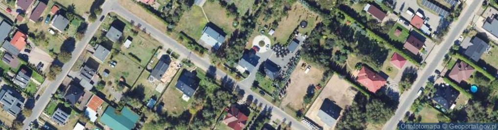 Zdjęcie satelitarne Radosna ul.