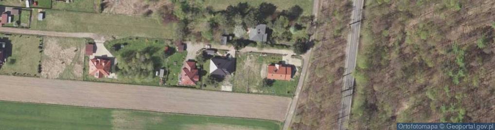 Zdjęcie satelitarne Rajska ul.