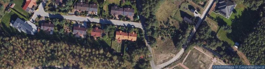 Zdjęcie satelitarne Radosna ul.