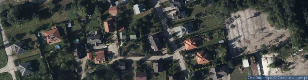 Zdjęcie satelitarne Rakowa ul.