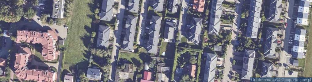 Zdjęcie satelitarne Rajska ul.