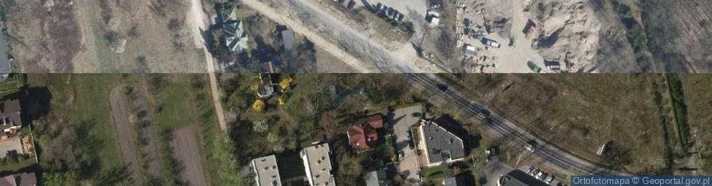 Zdjęcie satelitarne Radosna ul.