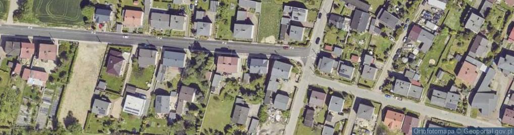 Zdjęcie satelitarne Radzionkowska ul.