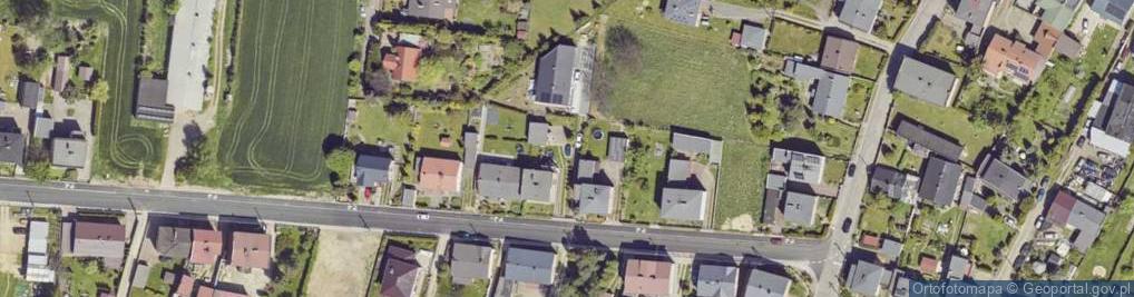 Zdjęcie satelitarne Radzionkowska ul.
