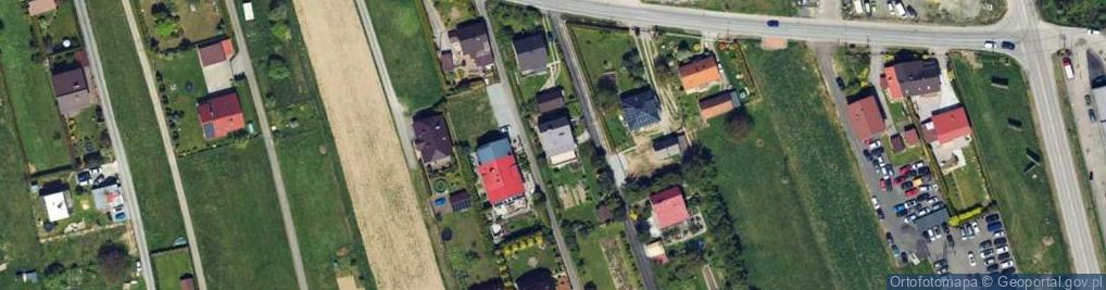 Zdjęcie satelitarne Radosna ul.