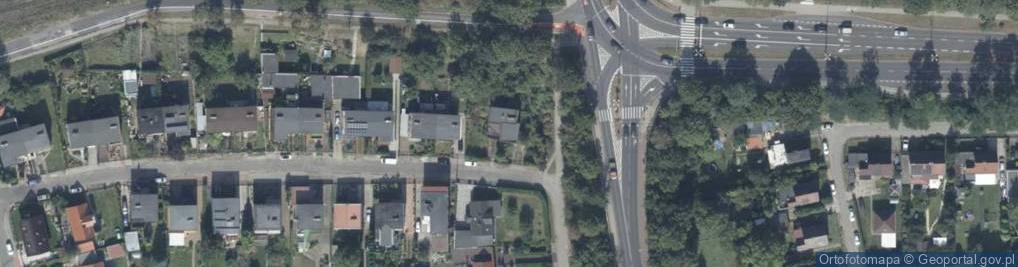 Zdjęcie satelitarne Radosna ul.