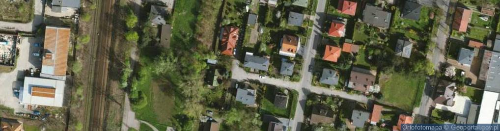 Zdjęcie satelitarne Rajska ul.