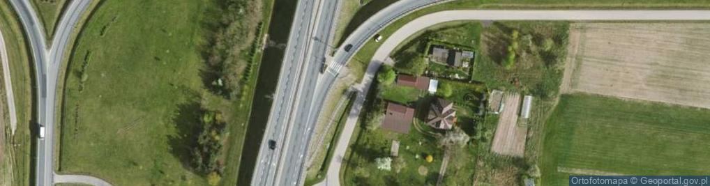 Zdjęcie satelitarne Rakowska ul.