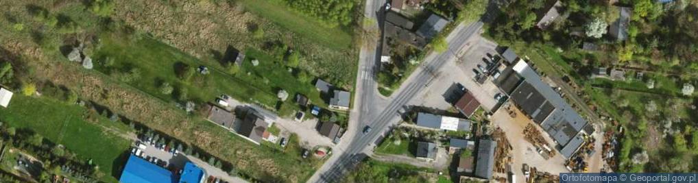 Zdjęcie satelitarne Rakowska ul.