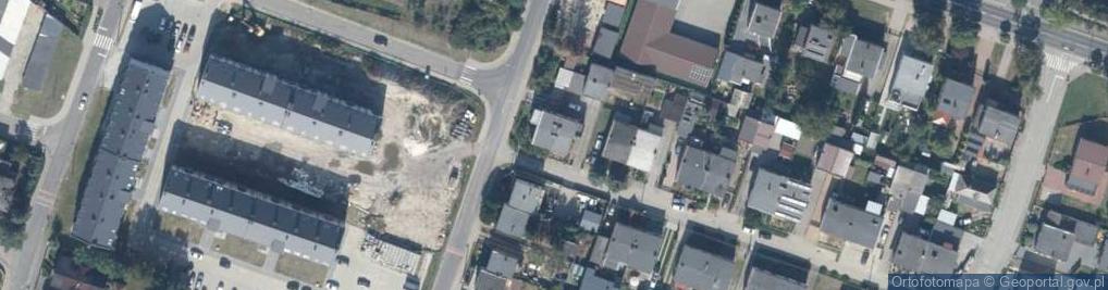 Zdjęcie satelitarne Radosna ul.
