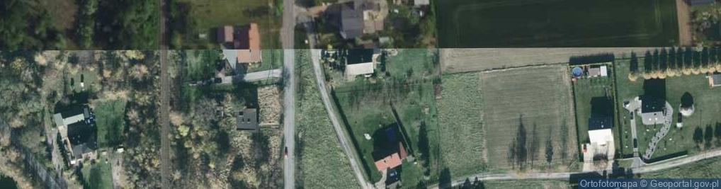 Zdjęcie satelitarne Rajska ul.