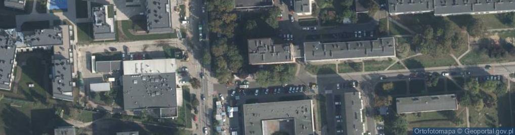 Zdjęcie satelitarne Racjonalizatorów ul.