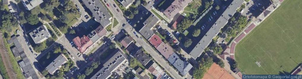 Zdjęcie satelitarne Racławicka ul.