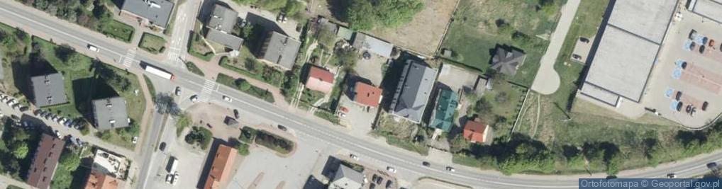 Zdjęcie satelitarne Radomska ul.