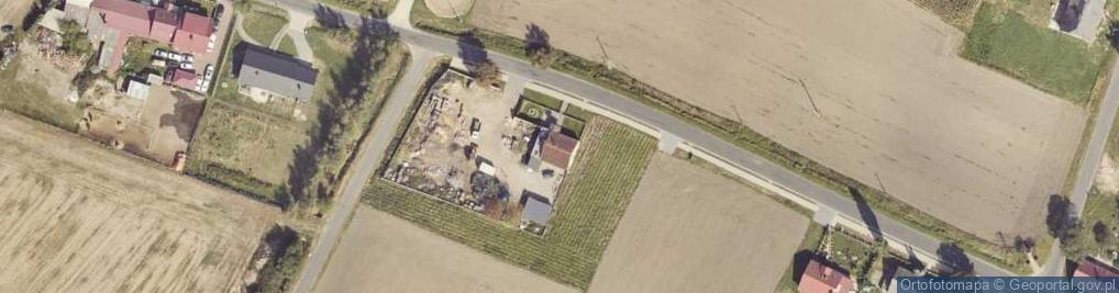 Zdjęcie satelitarne Racendów ul.