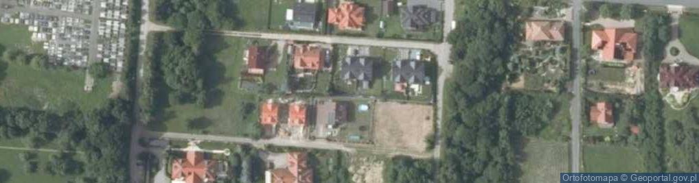 Zdjęcie satelitarne Raciborsko ul.