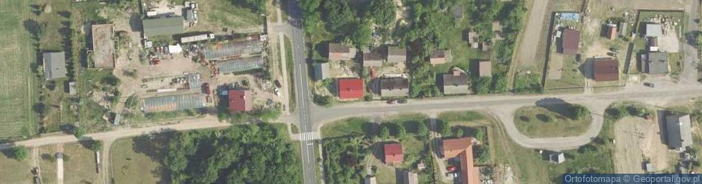 Zdjęcie satelitarne Radachów ul.