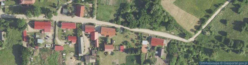 Zdjęcie satelitarne Radachów ul.