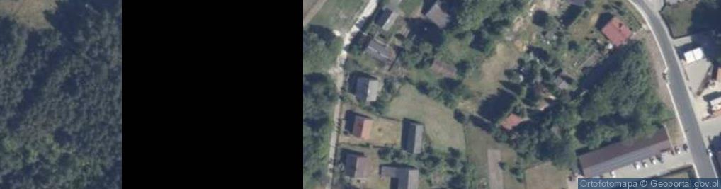 Zdjęcie satelitarne Radków ul.