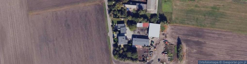 Zdjęcie satelitarne Radłówek ul.