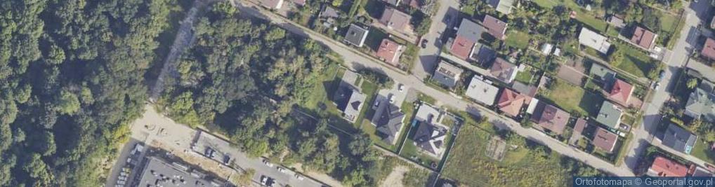 Zdjęcie satelitarne Radiowa ul.