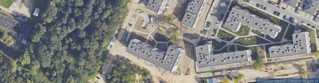Zdjęcie satelitarne Radiowa ul.
