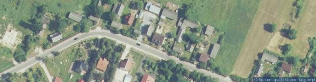 Zdjęcie satelitarne Radomice ul.