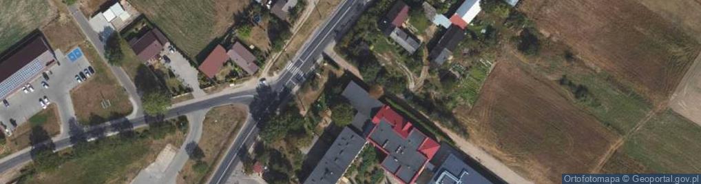 Zdjęcie satelitarne Radomice ul.
