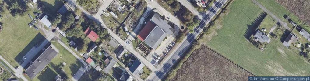 Zdjęcie satelitarne Radomice ul.