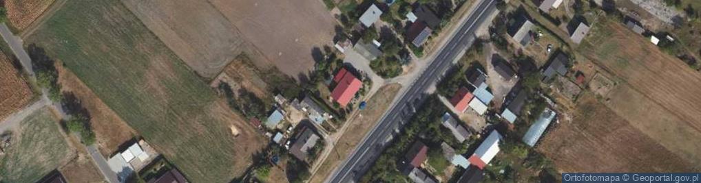 Zdjęcie satelitarne Radomice ul.