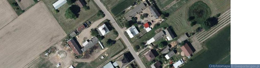Zdjęcie satelitarne Radoryż Kościelny ul.