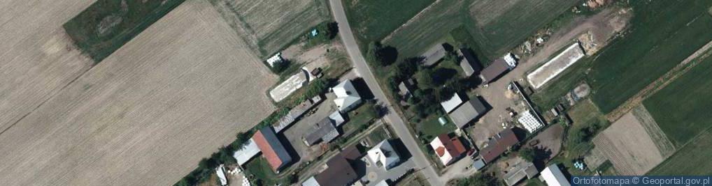 Zdjęcie satelitarne Radoryż Kościelny ul.
